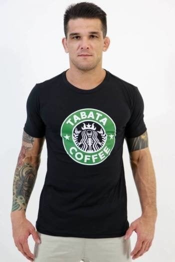 Camiseta Masculina Coffe Preto KVRA